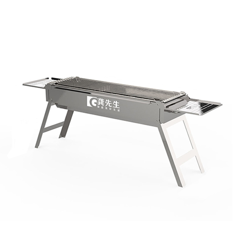 Utomhuspicknick Stor 304 rostfritt stål grillgrill