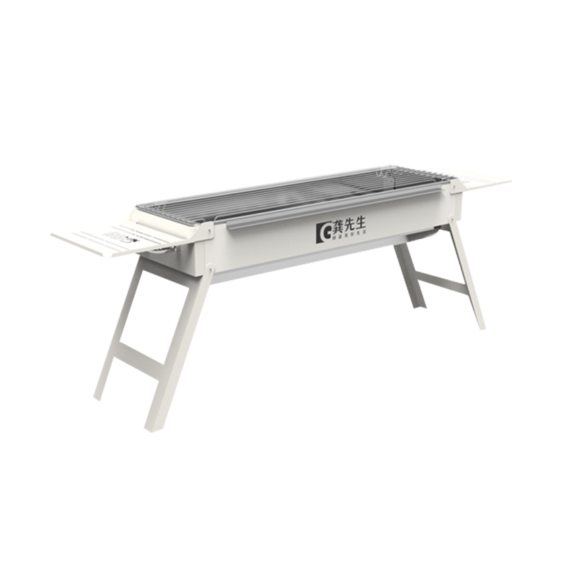 Utomhus fällbar rektangulär grillgrill