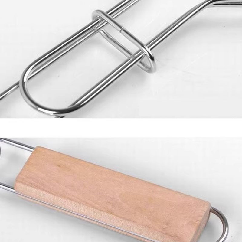 Rostfritt stål grillad fiskklipp
