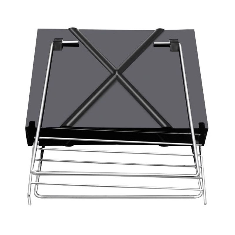 Utomhusfällbar liten grillgrill